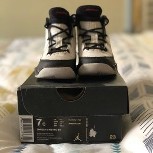 Air Jordan Retro IX (9) Toddler Size 7C